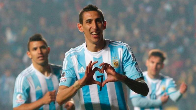 Pemain Argentina, Angel Di Maria.