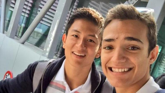 Pembalap Indonesia di GP2, Rio Haryanto dan Alex Montablo