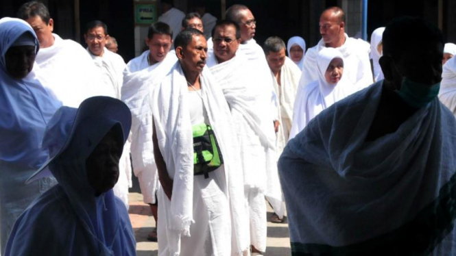 Jemaah Haji Indonesia di Tanah Suci.