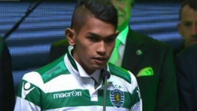 Pemuda Aceh, Martunis, ke Sporting Lisbon