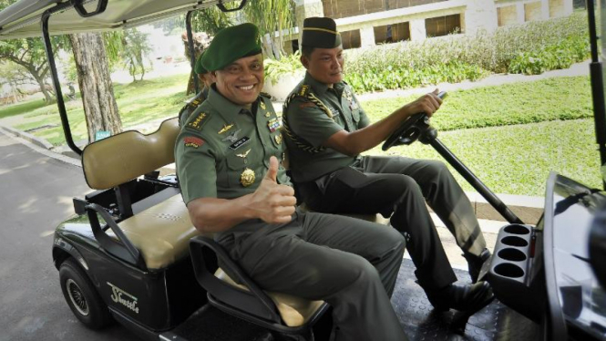 Kepala Staf Angkatan Darat (KSAD) Jenderal TNI Gatot Nurmantyo