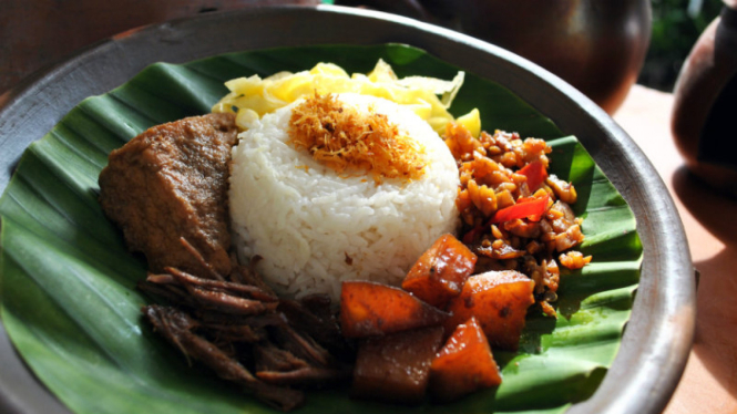 Nasi Jamblang khas Cirebon