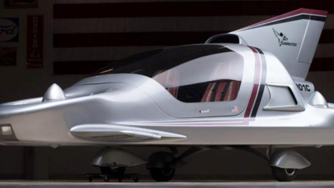 Mobil terbang konsep Boeing.