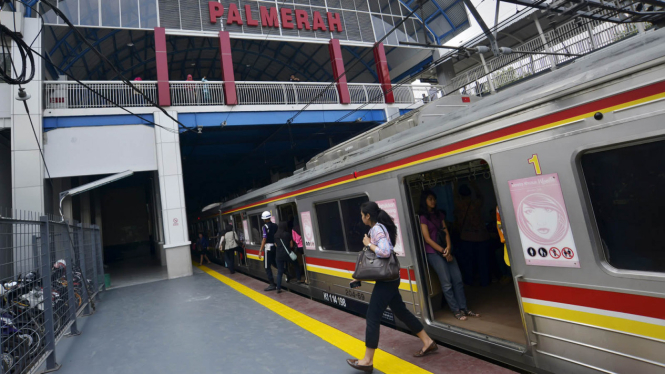 Stasiun Palmerah Jakarta