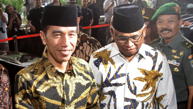 Joko Widodo-Jusuf Kalla Buka Puasa di KPK