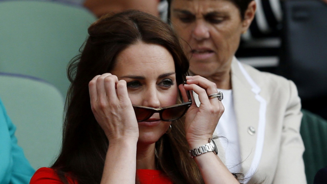Kate Middleton dan Pangeran William Saksikan Tenis Wimbledon