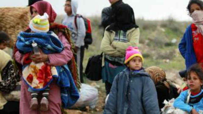 Anak-anak pengungsi Suriah