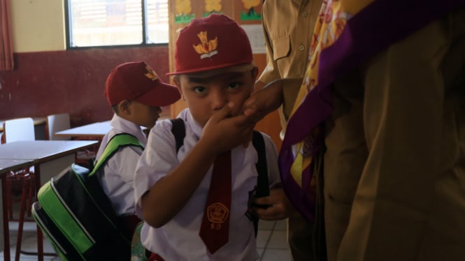 Hari Pertama Siswa Sekolah