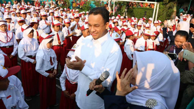  Anies Baswedan Kunjungi SDN 01 Lebak Bulus