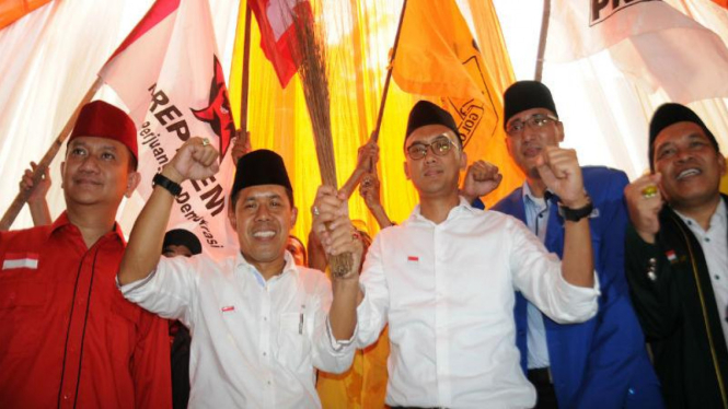 Dimas-Babai, calon Wali Kota dan Wakil Wali Kota Depok