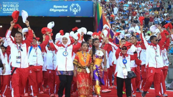 Kontingen Indonesia di Olimpiade Khusus 2015