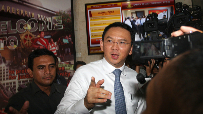 Gubernur DKI Jakarta nonaktif, Basuki Tjahja Purnama.