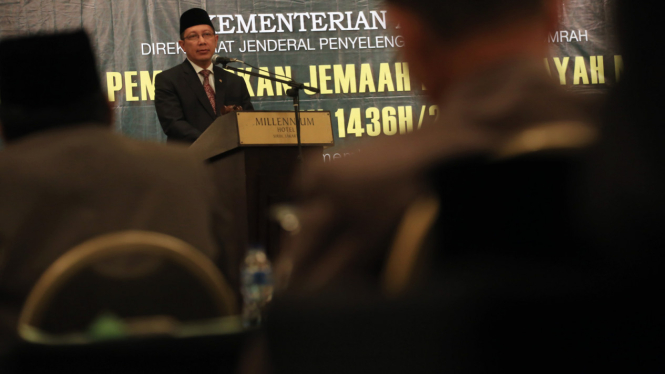 Menteri Agama Lukman Hakim Saifuddin di Qur'ah Pemondokan