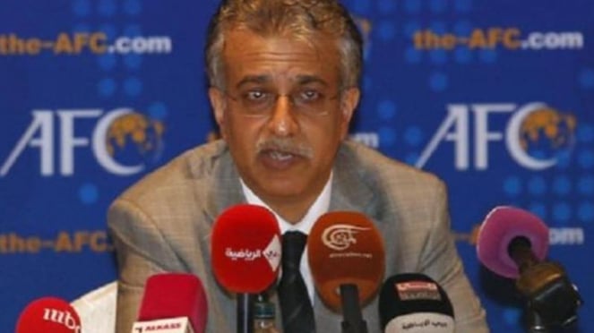 Presidente del AFC Jeque Salman bin Ibrahim al-Khalifa