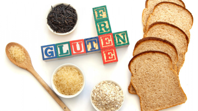 Ilustrasi makanan bebas gluten