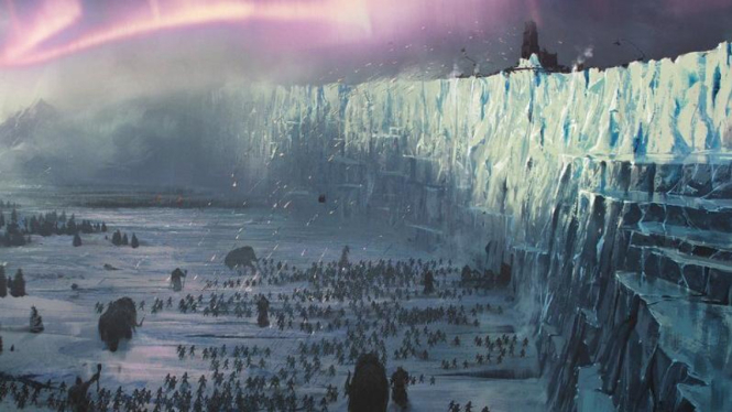 Tembok Es Utara di Serial Game of Thrones