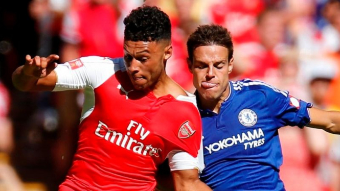 Laga Arsenal melawan Chelsea