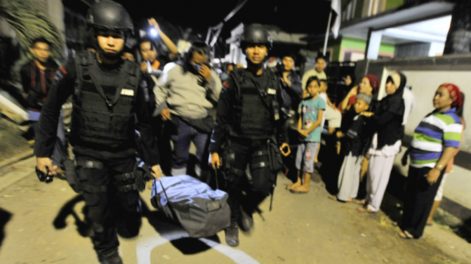 Ledakan Diduga Bom Rakitan di Makassar