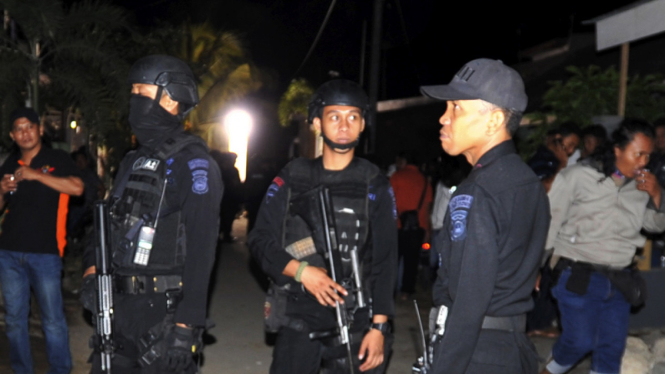 Ledakan Diduga Bom Rakitan di Makassar