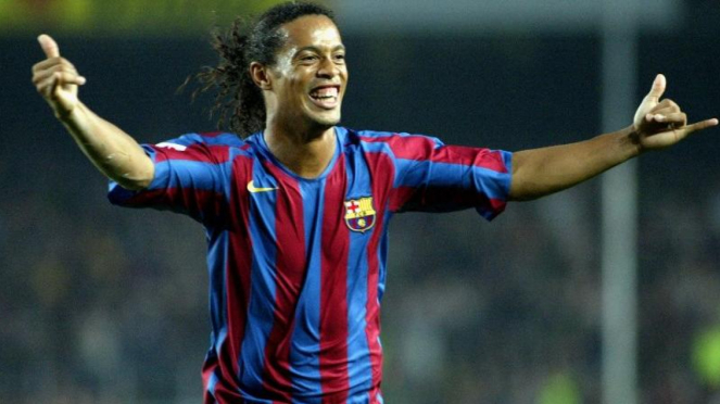Mantan bintang Barcelona Ronaldinho