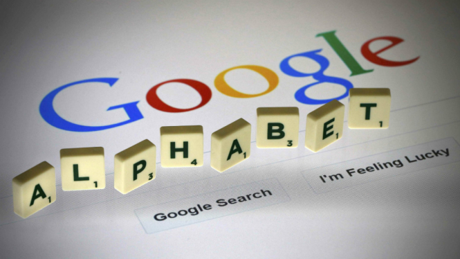 Ilustrasi Alphabet Google 