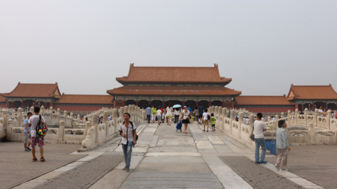 Forbidden City di musim panas