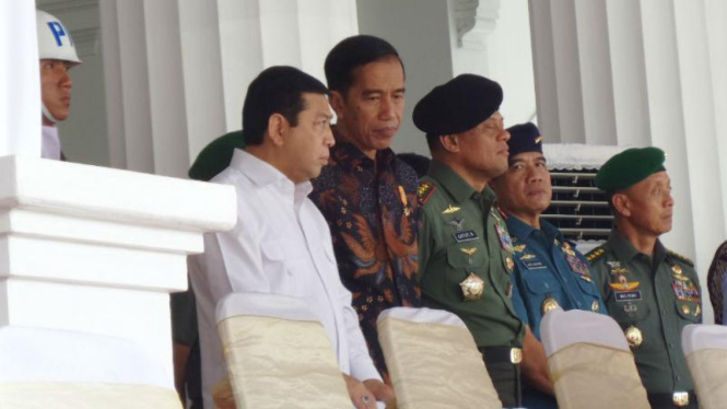 Setya Novanto dan Presiden Jokowi.