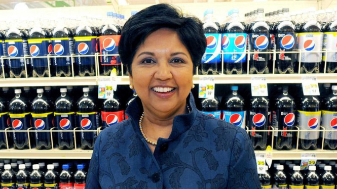 CEO PepsiCo, Indra Nooyi.