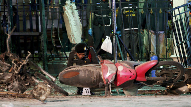 Ledakan bom di Thailand