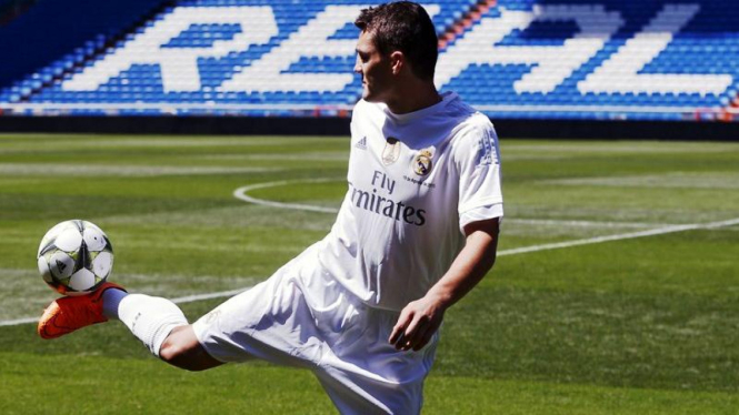 Gelandang Real Madrid, Mateo Kovacic.