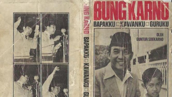 Bung Karno dan Guntur Soekarno.