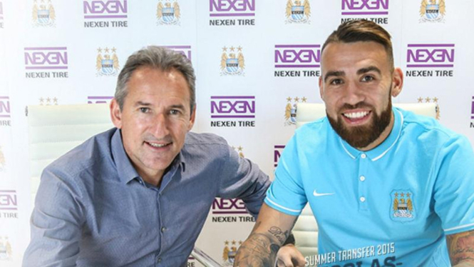 Bek anyar Manchester City, Nicolas Otamendi