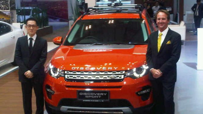 New Land Rover Discovery Sport.