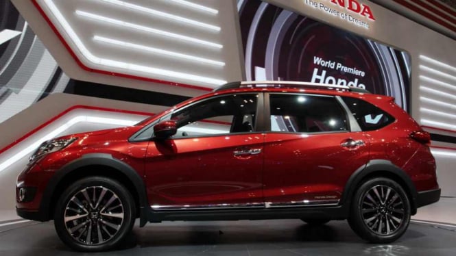 Ini Penampakan Honda BR-V di ajang GIIAS 2015