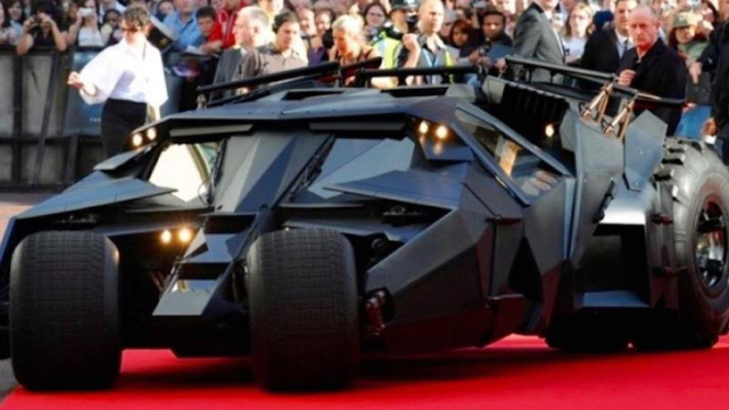 Prototipe Barmobil mobil Batman