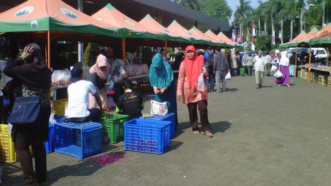 Pasar murah di gedung Kementerian Pertanian