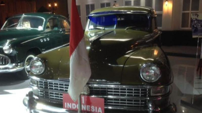 Salah satu mobil presiden pertama RI, Soekarno