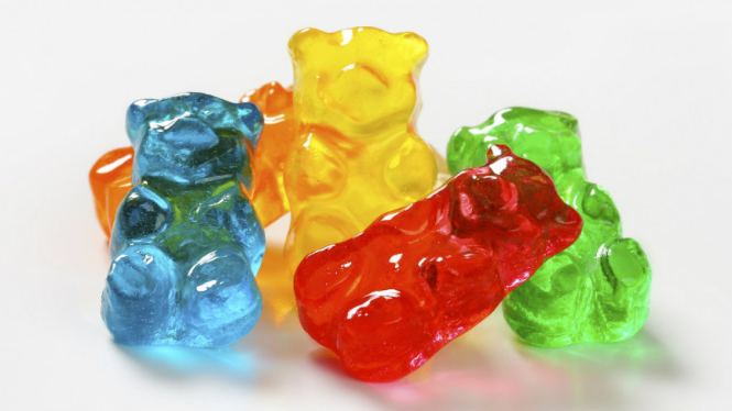 Permen gummy bears