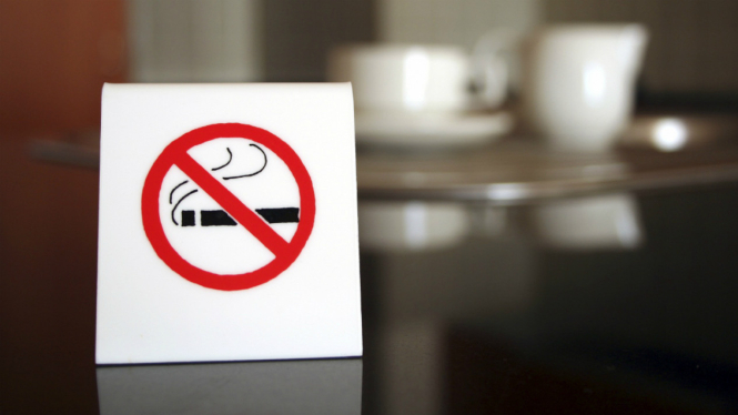 Ilustrasi dilarang merokok