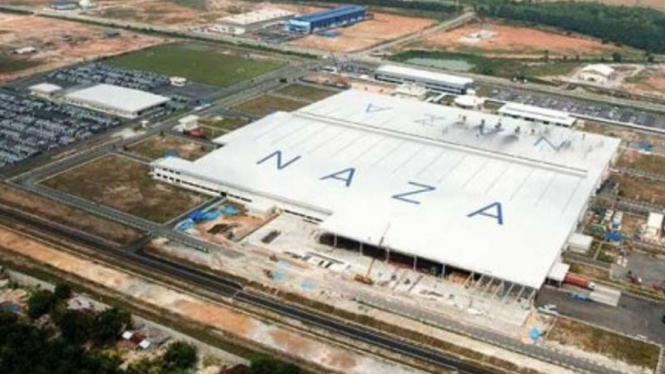 Pabrik Naza Automotive Manufacturing (NAM) di Kedah, Malaysia.