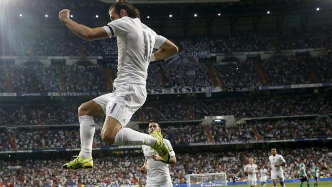 pemain depan Real Madrid, Gareth Bale