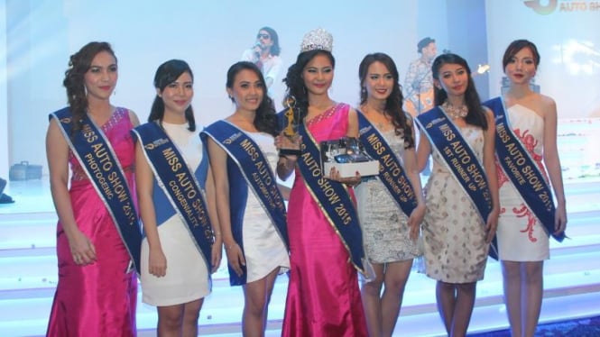 Ajang Miss Auto Show 2015.