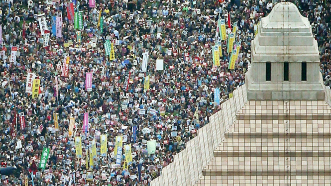Unjuk rasa di Jepang