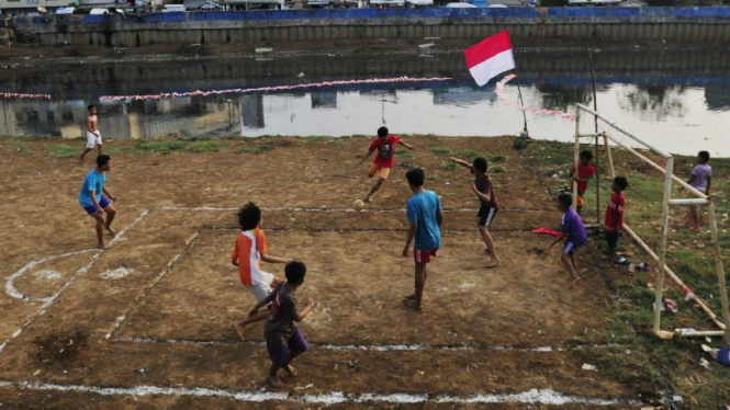 Lahan sepak bola di DKI Jakarta