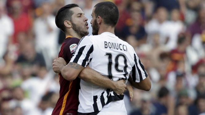 AS Roma Libas Juventus 2-1