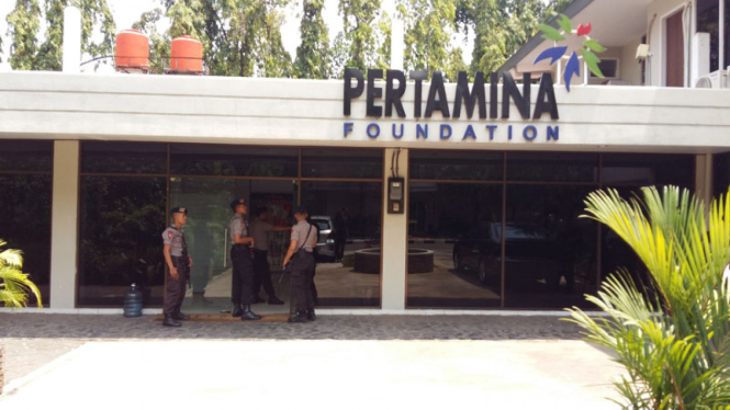 Bareskrim Geledah Kantor Pertamina Foundation