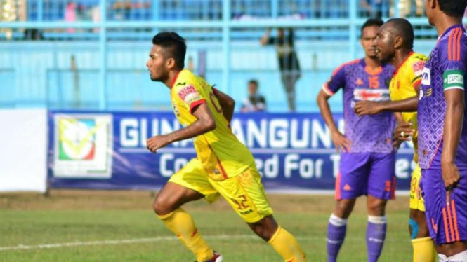 Pemain Sriwijaya FC, Syakir Sulaeman di Piala Presiden 2015