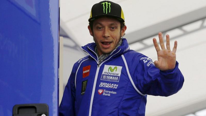 Pembalap andalan Yamaha, Valentino Rossi