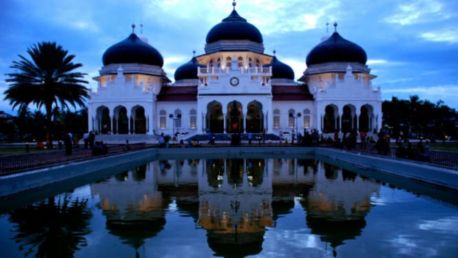 Masjid Raya Aceh.