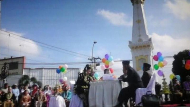 Pernikahan unik di Yogyakarta